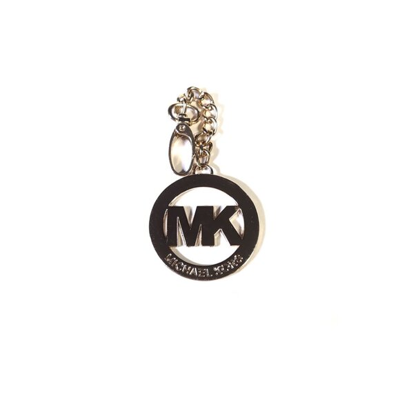 Michael Kors Hangtag-100% Authentic Gold Charm w/ Clip Chain 2.25" - Picture 1 of 3